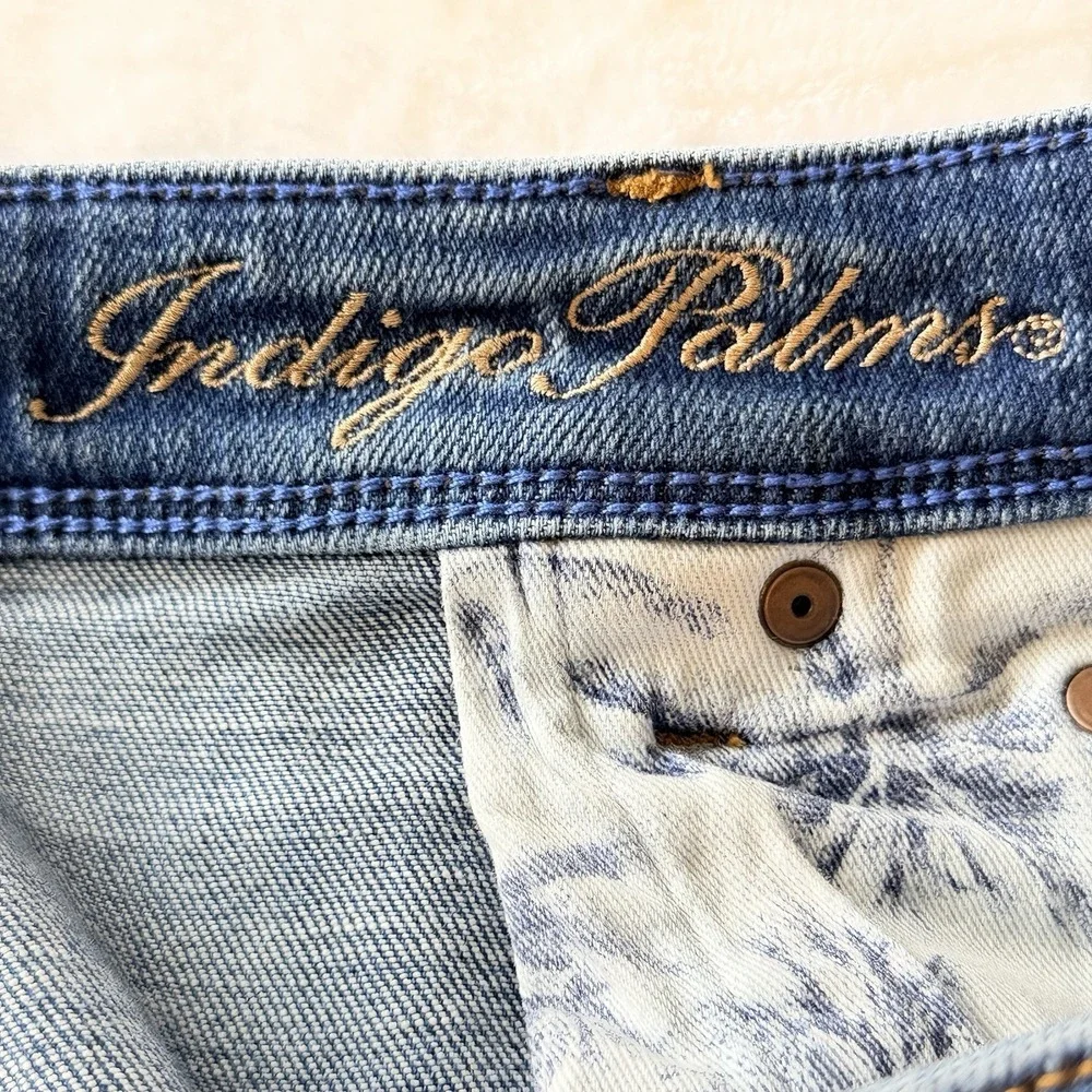 Tommy Bahama Indigo Palms‎ Jeans 40x32 Relaxed Straight Leg Blue Wash Denim
